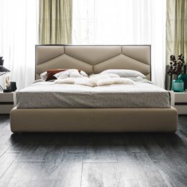 Gaze luxury leather bed