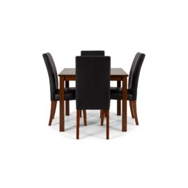 Bertrand 5 Piece Dining Set W90 – Light