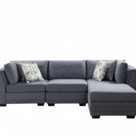 DJANGO MODULAR 3 SEATER WITH STORAGE OTTOMAN