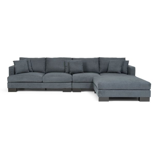 FORTRAN 5 SEATER SOFA WITH OTTOMAN – RIVER