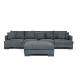 FORTRAN 5 SEATER SOFA WITH OTTOMAN – RIVER