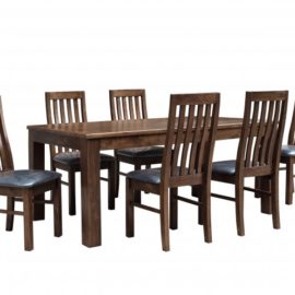 MBUNI 7 PIECE DINING SUITE 180X100CM