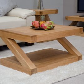 Mnazi Solid Oak Coffee Table