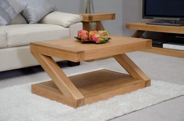 Mnazi Solid Oak Coffee Table